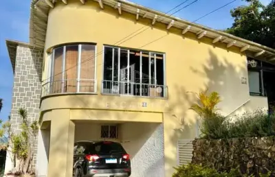 Casa em condomínio à venda em teresópolis-rj, parque do imbui: 5 quartos, 2 suítes, 4 banheiros, 3 vagas, 160m².