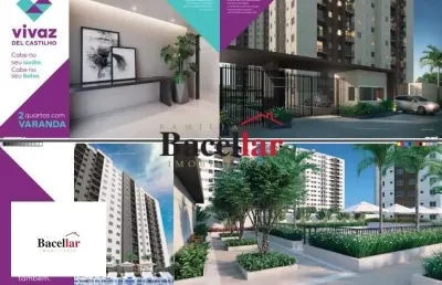Apartamento com 2 quartos à venda na avenida dom hélder câmara, del castilho, rio de janeiro, 42 m2 por r$ 299.000
