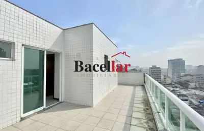 Cobertura com 3 quartos à venda na rua rego lópes, tijuca, rio de janeiro, 138 m2 por r$ 1.100.000