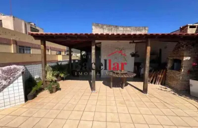 Cobertura com 3 quartos à venda na rua capitão machado, praça seca, rio de janeiro, 184 m2 por r$ 540.000