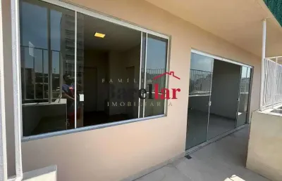 Cobertura com 2 quartos à venda na rua barão de mesquita, grajaú, rio de janeiro, 110 m2 por r$ 460.000