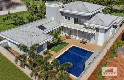 Casa com 4 dormitórios à venda, 406 m² por r$ 3.500.000,00 - green park residence - navirai/ms