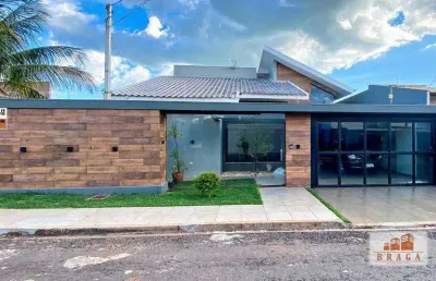 Casa com 3 dormitórios à venda, 156 m² por r$ 980.000,00 - eco park - navirai/ms