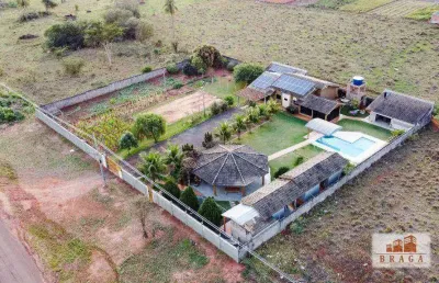 Chácara com 3 dormitórios à venda, 1750 m² por r$ 1.350.000 - parque beija flor - naviraí/mato grosso do sul