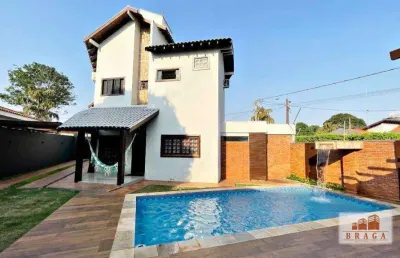 Casa com 3 dormitórios à venda, 299 m² por r$ 1.100.000,00 - centro - navirai/ms