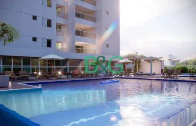 Próximo ao mar, nas astúrias, guarujá, 1 torre com apartamento de 3 dorms.