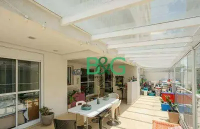 Apartamento garden com 3 dormitórios à venda, 150 m² por r$ 1.299.000,00 - vila bertioga - são paulo/sp