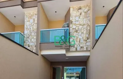 Sobrado com 2 dormitórios à venda, 130 m² por r$ 670.000,00 - cidade patriarca - são paulo/sp