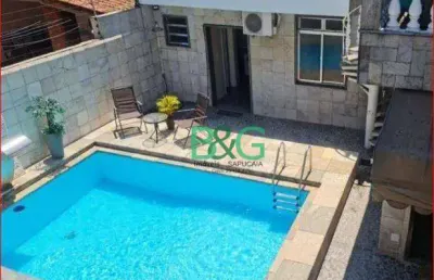 Sobrado à venda, 240 m² por r$ 2.080.000,00 - boqueirão - santos/sp