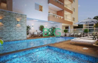 Apartamento com 2 dormitórios à venda, 57 m² por r$ 457.900,00 - vila guilhermina - praia grande/sp