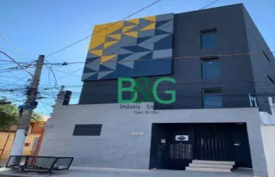 Studio com 1 dormitório para alugar, 25 m² por r$ 1.315,32/mês - vila esperança - são paulo/sp