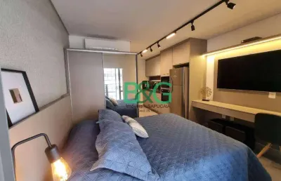 Studio, 24 m² - venda por r$ 549.000,00 ou aluguel por r$ 4.300,00/mês - campo belo - são paulo/sp