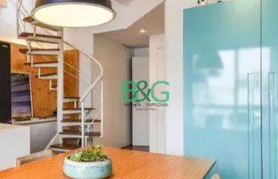 Cobertura com 1 dormitório à venda, 87 m² por r$ 1.499.000,00 - cerqueira césar - são paulo/sp