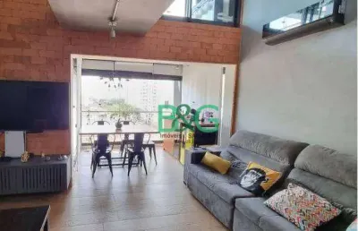 Apartamento duplex com 1 dormitório à venda, 68 m² por r$ 985.000,00 - vila romana - são paulo/sp