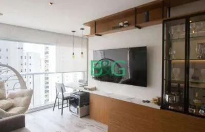 Apartamento com 1 dormitório à venda, 43 m² por r$ 786.900,00 - campo belo - são paulo/sp