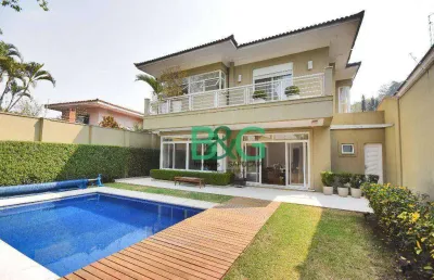 Sobrado com 4 dormitórios à venda, 500 m² por r$ 4.500.000,00 - fazenda morumbi - são paulo/sp
