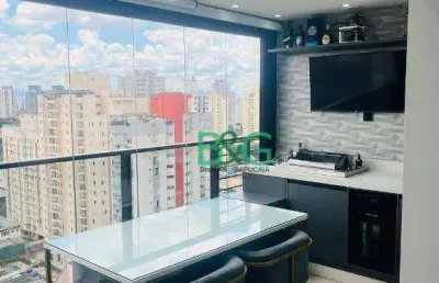 Apartamento com 2 dormitórios à venda, 60 m² por r$ 1.115.000,00 - vila gomes cardim - são paulo/sp