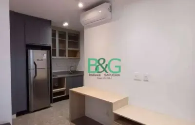 Studio com 1 dormitório para alugar, 34 m² por r$ 4.015,00/mês - consolação - são paulo/sp