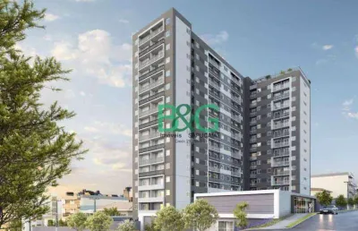 Apartamento com 2 dormitórios à venda, 37 m² por r$ 324.036,38 - butantã - são paulo/sp