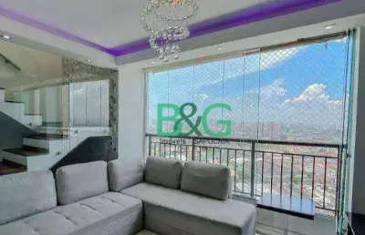 Cobertura com 3 dormitórios à venda, 189 m² por r$ 2.299.000,00 - brás - são paulo/sp