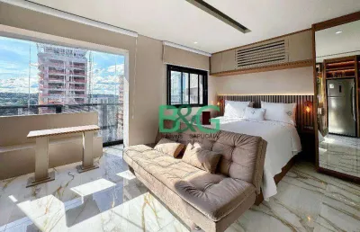Studio com 1 dormitório, 31 m² - venda por r$ 750.000,00 ou aluguel por r$ 7.385,00/mês - vila olímpia - são paulo/sp