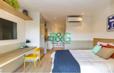 Studio com 1 dormitório à venda, 27 m² por r$ 568.050,00 - pinheiros - são paulo/sp