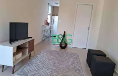 Apartamento com 1 dormitório à venda, 30 m² por r$ 280.000,00 - campo elíseos - são paulo/sp