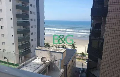 Novo - apartamento com 2 dormitórios vista mar - caicara