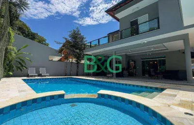 Sobrado à venda, 291 m² por r$ 4.800.000,00 - sao lourenço - bertioga/sp