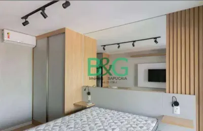 Studio com 1 dormitório à venda, 31 m² por r$ 739.000,00 - moema - são paulo/sp