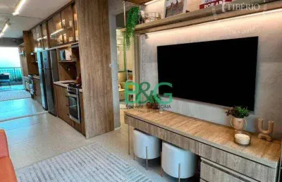Apartamento com 1 dormitório à venda, 35 m² por r$ 390.975,00 - tatuapé - são paulo/sp
