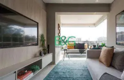 Apartamento à venda, 74 m² por r$ 780.000,00 - jardim caboré - são paulo/sp