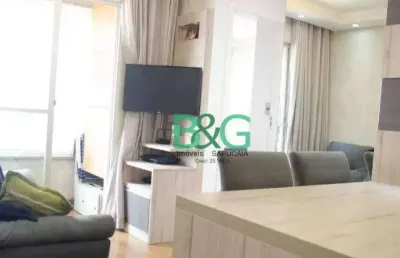 Apartamento com 2 dormitórios à venda, 49 m² por r$ 299.000,00 - parque novo mundo - são paulo/sp