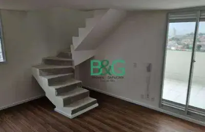 Cobertura à venda, 58 m² por r$ 400.000,00 - jardim sao luiz - são paulo/sp