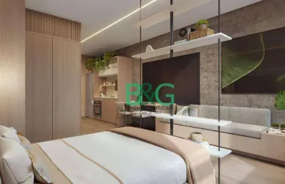 Studio com 1 dormitório à venda, 36 m² por r$ 492.675,29 - butantã - são paulo/sp