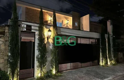 Sobrado com 4 dormitórios, 590 m² - venda por r$ 5.100.000,00 ou aluguel por r$ 23.990,00/mês - vila bertioga - são paulo/sp
