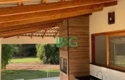 Chácara com 3 dormitórios à venda, 434 m² por r$ 570.000,00 - condominio ninho verde - porangaba/sp