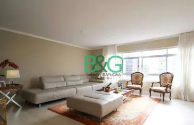 Apartamento com 3 dormitórios à venda, 185 m² por r$ 2.199.000 - moema - são paulo/sp