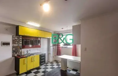 Apartamento com 1 dormitório à venda, 29 m² por r$ 199.000,00 - brás - são paulo/sp
