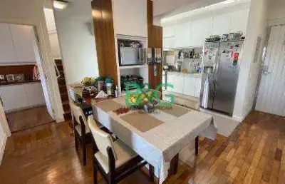 Cobertura com 3 dormitórios à venda, 121 m² por r$ 1.622.000,00 - campo belo - são paulo/sp