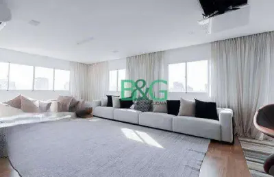 Cobertura com 5 dormitórios à venda, 700 m² por r$ 11.999.000,00 - brooklin novo - são paulo/sp