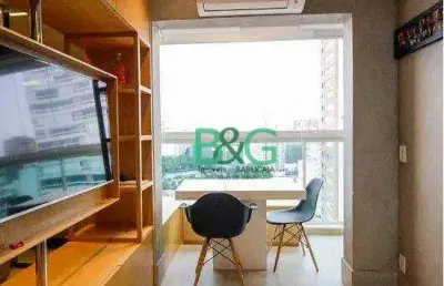Apartamento com 1 dormitório à venda, 33 m² por r$ 879.000,00 - água branca - são paulo/sp