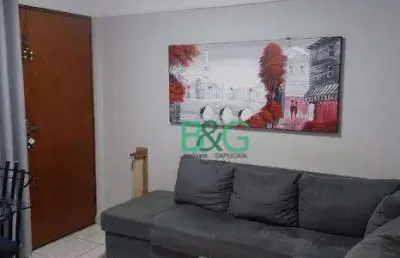 Apartamento com 2 dormitórios à venda, 45 m² por r$ 125.000,00 - jardim marilu - são paulo/sp