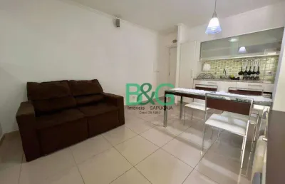 Apartamento com 1 dormitório à venda, 47 m² por r$ 630.000,00 - campo belo - são paulo/sp