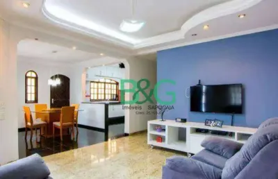 Sobrado com 4 dormitórios à venda, 426 m² por r$ 829.000,00 - vila camilópolis - santo andré/sp
