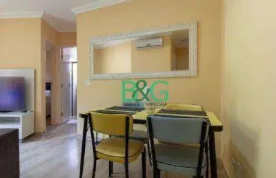 Apartamento com 2 dormitórios à venda, 55 m² por r$ 390.820,00 - jardim jussara - são paulo/sp