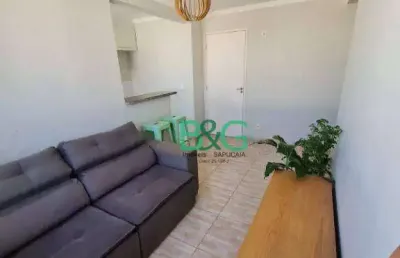 Apartamento com 2 dormitórios à venda, 47 m² por r$ 235.000 - pirituba - são paulo/sp