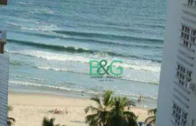 Apartamento com 2 dormitórios à venda, 80 m² por r$ 460.000 - centro - guarujá/sp