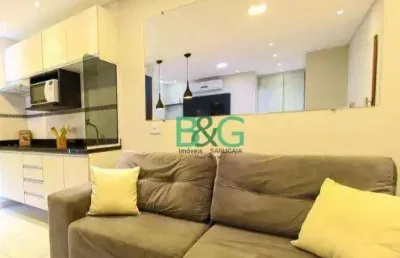 Apartamento com 1 dormitório à venda, 36 m² por r$ 379.000 - vila augusta - guarulhos/sp