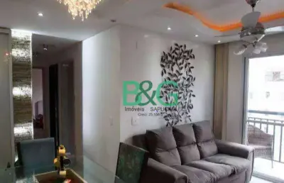 Apartamento com 2 dormitórios à venda, 56 m² por r$ 389.000,00 - vila augusta - guarulhos/sp